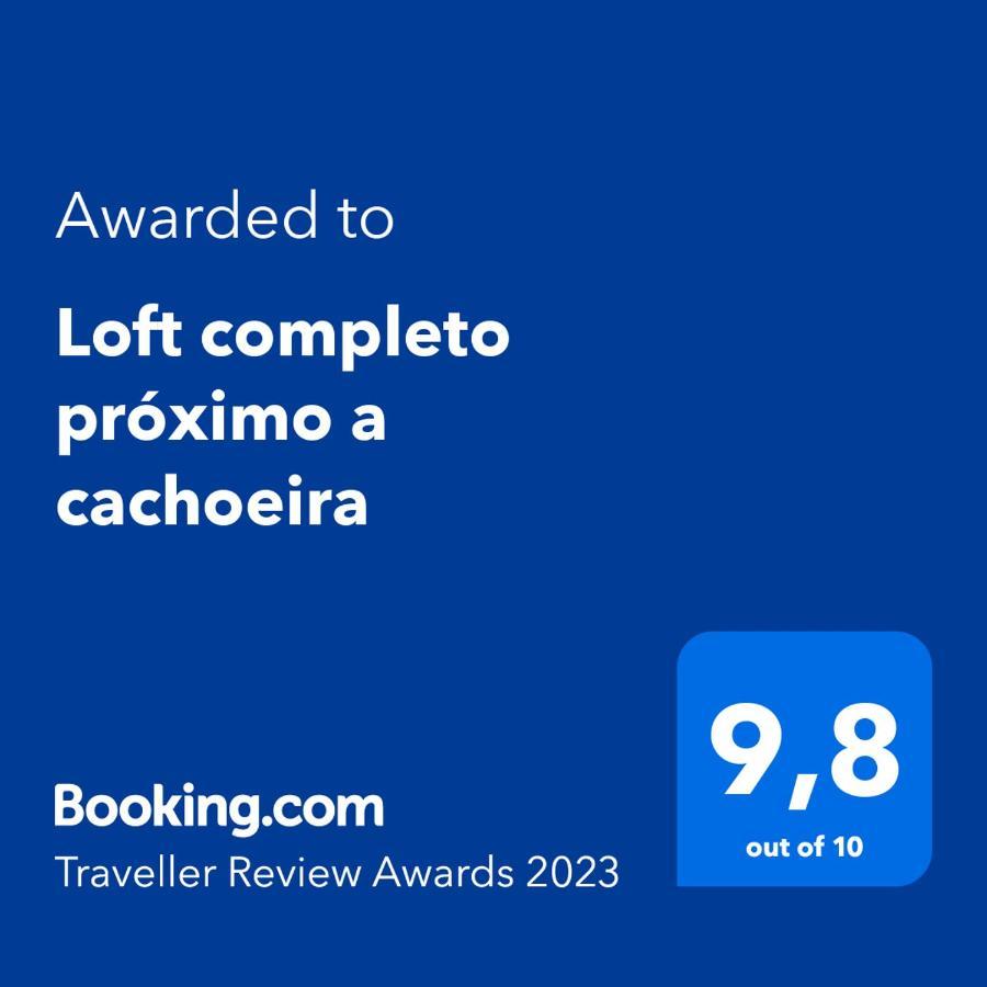 Lindo Loft Completo Perto De Cachoeira Гуапимирин Экстерьер фото